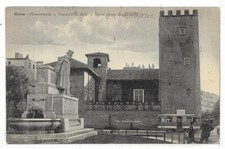 ROMA (521) - ROMA Monumento a Gioacchino Belli e Torre Anguillara - Fp/Vg 1934 comprar usado  Enviando para Brazil