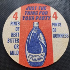 Threlfalls beer mat for sale  BRIDLINGTON