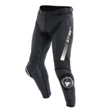 Pantaloni Pelle Uomo Dainese SUPER SPEED Black/White na sprzedaż  Wysyłka do Poland