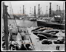 1940 Califórnia Los Angeles Porto Aviões de Guerra Enviados para o Exterior Filme Foto Negativa comprar usado  Enviando para Brazil