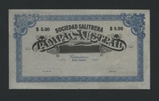 Usado, CHILE 5 PESOS ND SOCIEDAD SALITRERA PAMPA AUSTRAL PICK NL UNC MENOS. comprar usado Usado, CHILE 5 PESOS ND SOCIEDAD SALITRERA PAMPA AUSTRAL PICK NL UNC MENOS. comprar usado  Enviando para Brazil