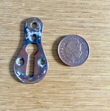 Antique copper escutcheon for sale  SELBY