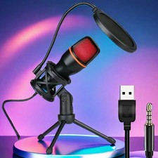 Microfono condensatore luce usato  Italia