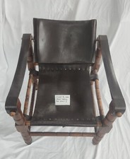 Vintage brown leather for sale  Brighton