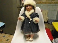 Poupee composition. vintage. d'occasion  Rouen-