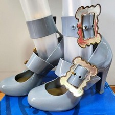 Sutiã feminino Vivienne Westwood x Melissa armação de borracha glay 7 EUA/UE 38/ 36 comprar usado  Enviando para Brazil