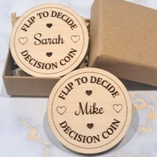 Couples flip coin for sale  SHEERNESS