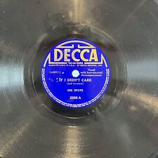 The Ink Spots - If I Didn't Care / Knock Kneed Sal (On The Mourner's Bench) - PO comprar usado  Enviando para Brazil
