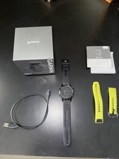 Relógio GPS Garmin Fenix 5 47mm edição safira preto com instruções e carregador, usado comprar usado  Enviando para Brazil