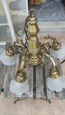Lampadario classico metallo usato  Italia