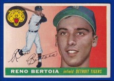 RENO BERTOIA tigers 1955 TOPPS #94 EXCELENTE SEM VINCOS, usado comprar usado  Enviando para Brazil