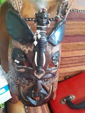 Maschera africana scultura usato  Torino