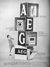 1968 advertisement aeg d'occasion  Expédié en Belgium