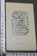 Wunderkammer exlibris 161 usato  Pescara