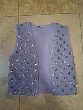 Zara vest purple for sale  Spring Valley