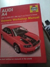 Haynes manual audi for sale  KING'S LYNN