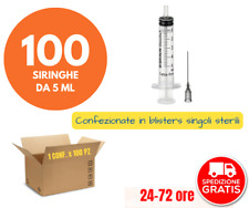 100 siringhe monouso usato  Lecce