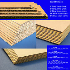 Brown corrugated cardboard for sale  ILFORD