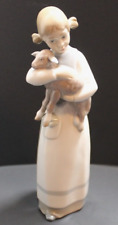 Lladro girl lamb for sale  Cainsville