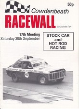 Cowdenbeath racewall stock for sale  DUNDEE