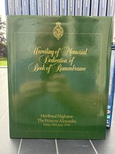 Ruc unveiling memorial for sale  ANTRIM