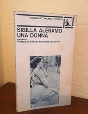 Sibilla aleramo una usato  Olgiate Molgora