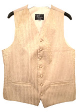 Mens waistcoat gold for sale  NOTTINGHAM