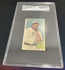 1914 T213 Larry Doyle Batting Cupom Cigarros Traseiros SP SGC AUTÊNTICO Gigantes comprar usado  Enviando para Brazil