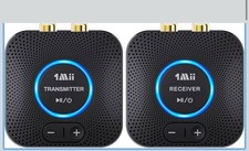 Conjunto receptor transmissor de áudio sem fio 1Mii 2.4GHz para TV, 260 pés/80 m de longo alcance comprar usado  Enviando para Brazil