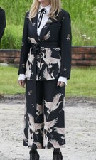 Zara black printed d'occasion  Expédié en Belgium