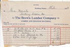 Brown lumber company for sale  HOVE