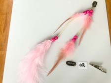 Pink feather hair for sale  Las Vegas