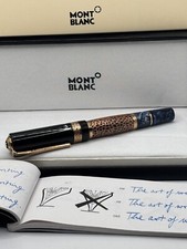 Elegante Montblanc Edição Limitada Leo Tolstoy Escritor {Tinta Azul} Caneta Esferográfica comprar usado  Enviando para Brazil