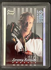 1997-98 Donruss Studio Press Proofs prata/1000 Jeremy Roenick #40 coiotes comprar usado  Enviando para Brazil