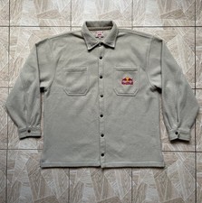 Jaqueta de lã rara vintage Red Bull Energy Wear logotipo de corrida creme tamanho L anos 2000 comprar usado  Enviando para Brazil