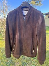 Bomber uomo scamosciato usato  Cortona