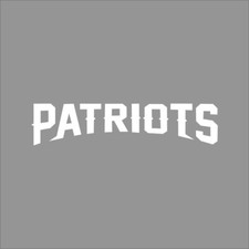 Adesivo de vinil New England Patriots #4 logotipo da equipe NFL 1 cor parede janela comprar usado  Enviando para Brazil