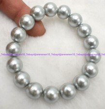 Pulseira elástica 8/10/12/14 mm cinza concha do mar do sul pérola contas redondas 7,5-8 pol comprar usado Pulseira elástica 8/10/12/14 mm cinza concha do mar do sul pérola contas redondas 7,5-8 pol comprar usado  Enviando para Brazil