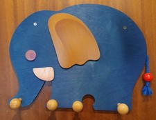 Kinder holzgarderobe elefant gebraucht kaufen  Iserlohn