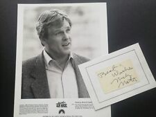 Nick nolte signed. for sale  NOTTINGHAM