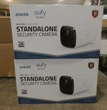 Conjunto de 2 câmeras de segurança independentes 2K sem fio âncora eufyCam Solo Pro T8131X, usado comprar usado  Enviando para Brazil