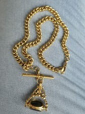 Costume gold albert for sale  BIRMINGHAM