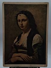 Cartolina epoca donna usato  Roma