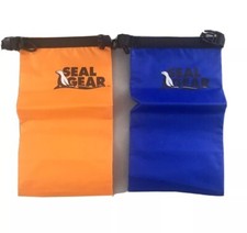 Bolsas de viaje de dos sellos para animales bolsas blandas naranja y azul segunda mano  Embacar hacia Mexico