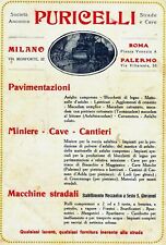Pubblicita 1920 puricelli usato  Biella