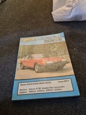 Rover sd1 2000 for sale  CARLISLE