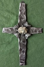 Wandkreuz schmiedeeisen große gebraucht kaufen  Feldkirchen-Westerham