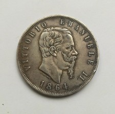 5 lire 1864 usato 5 lire 1864 usato Merate