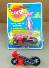 Motocicleta Corgi The Pink Panther com pacote aberto e bicicleta sobressalente, usado comprar usado Motocicleta Corgi The Pink Panther com pacote aberto e bicicleta sobressalente, usado comprar usado  Enviando para Brazil