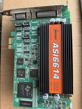 Usado, Placa de som digital AudioScience ASI6614 transmissão multicanal PCIe AES balanceada comprar usado Usado, Placa de som digital AudioScience ASI6614 transmissão multicanal PCIe AES balanceada comprar usado  Enviando para Brazil